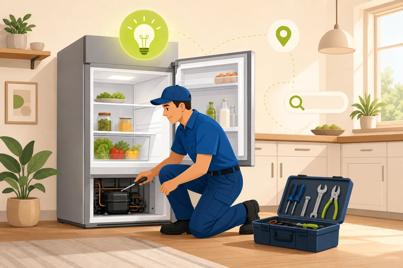 Illustration: What Your Appliance Repair Website Needs to Win the Call