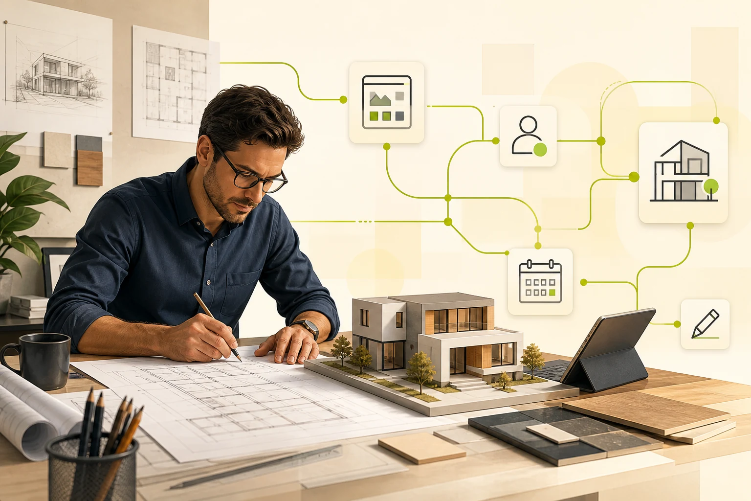 Illustration: Architect Website Checklist: 9 Things Your Firm's Site Must Have