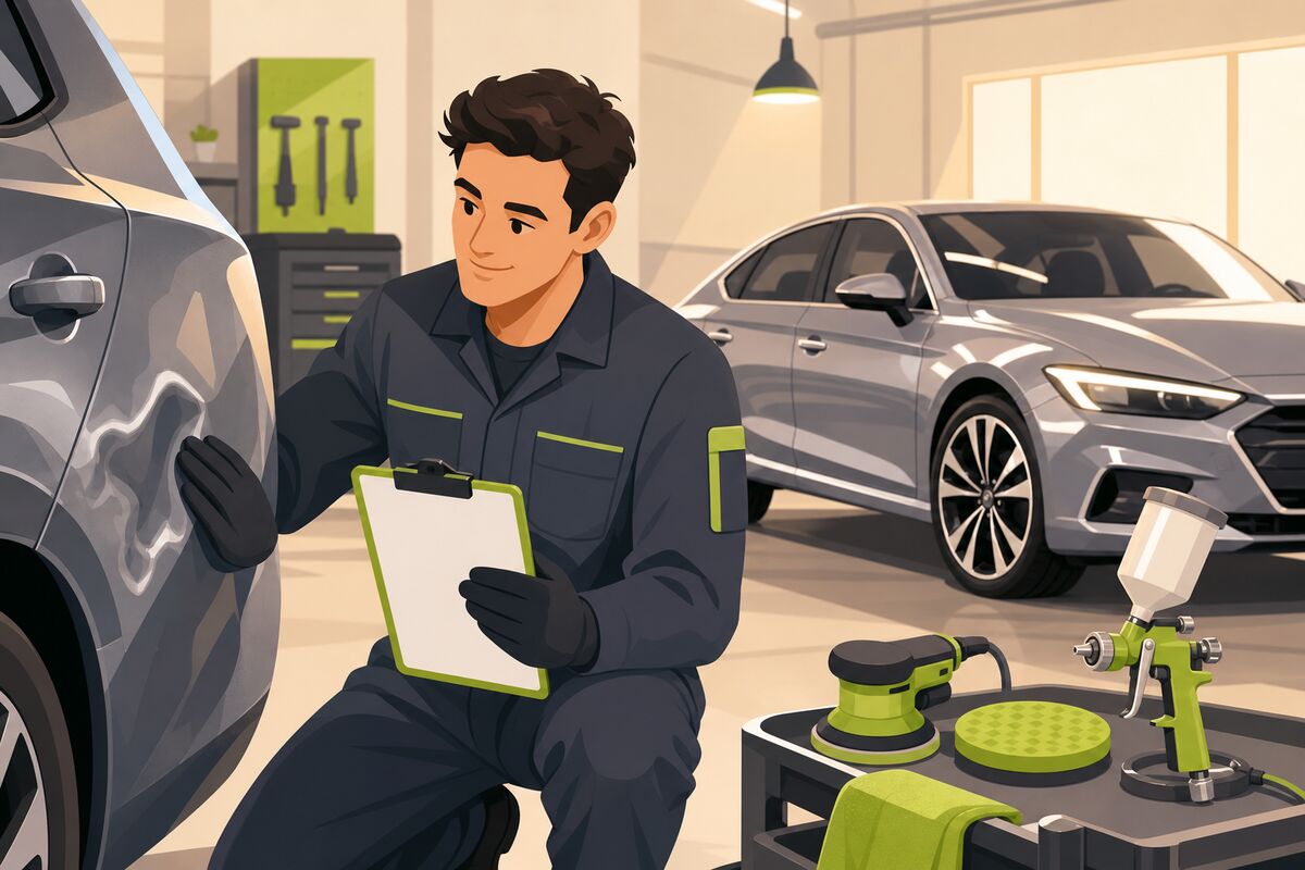 Auto Body Shops website example