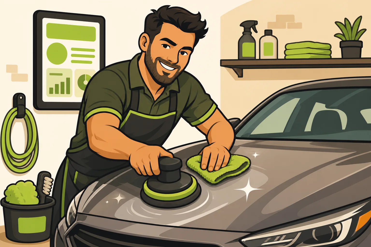 Illustration: Why Car Detailing Advertising Fails (And the Fix That Costs Nothing)