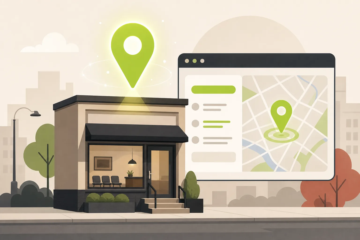 Illustration: Is Google Business Profile Enough for a Bail Bondsman?