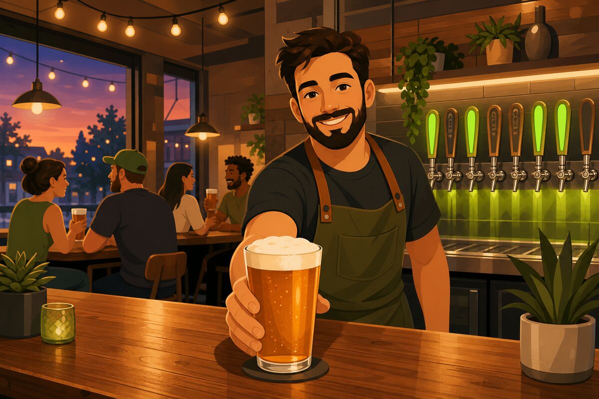 Bars & Breweries website example