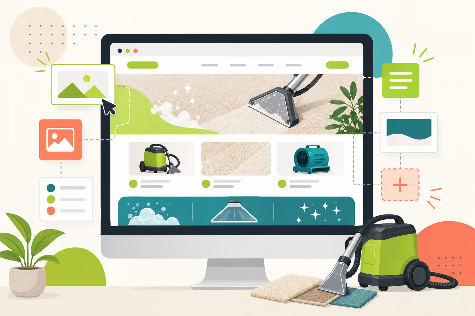 Illustration: Best Website Builder for Carpet Cleaners: Honest 2026 Comparison
