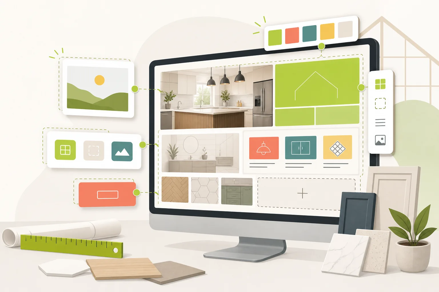 Illustration: Best Website Builder for a Remodeler