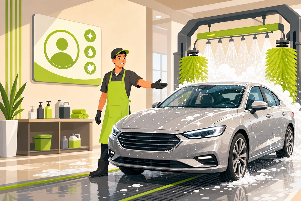 Car Washes website example