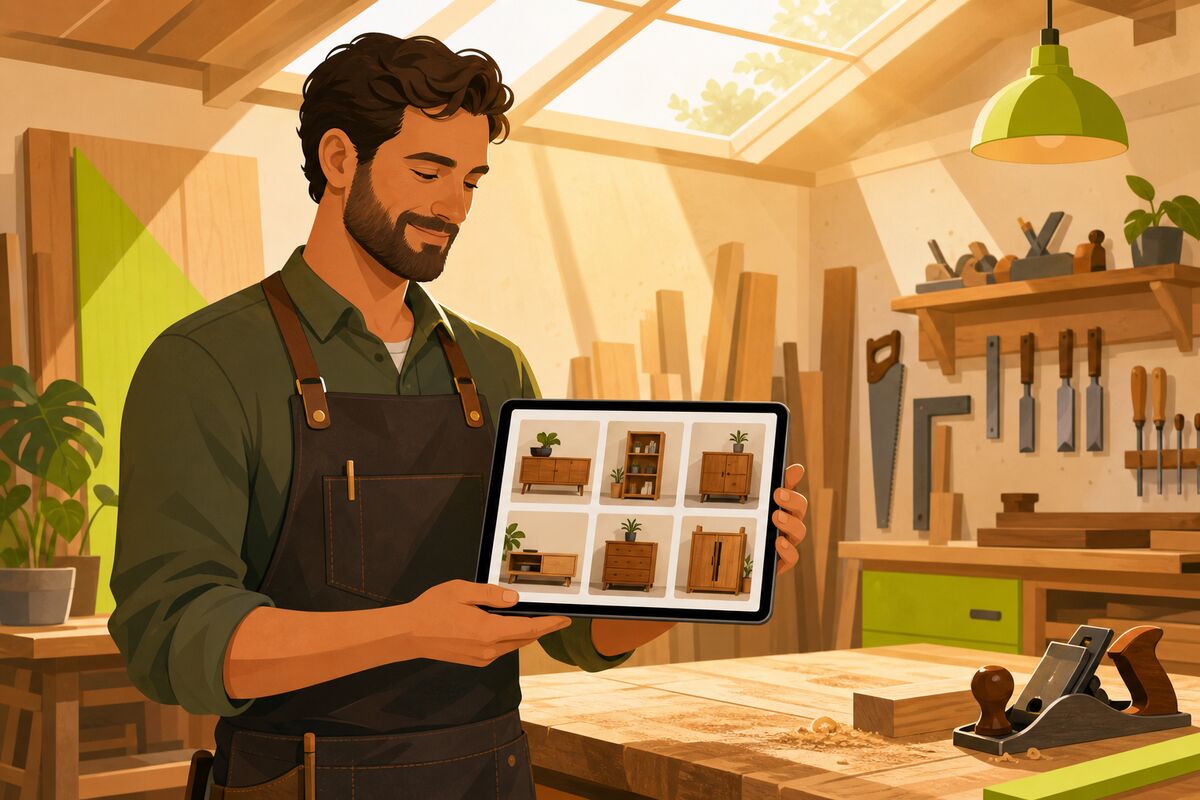 Carpenters & Woodworkers website example