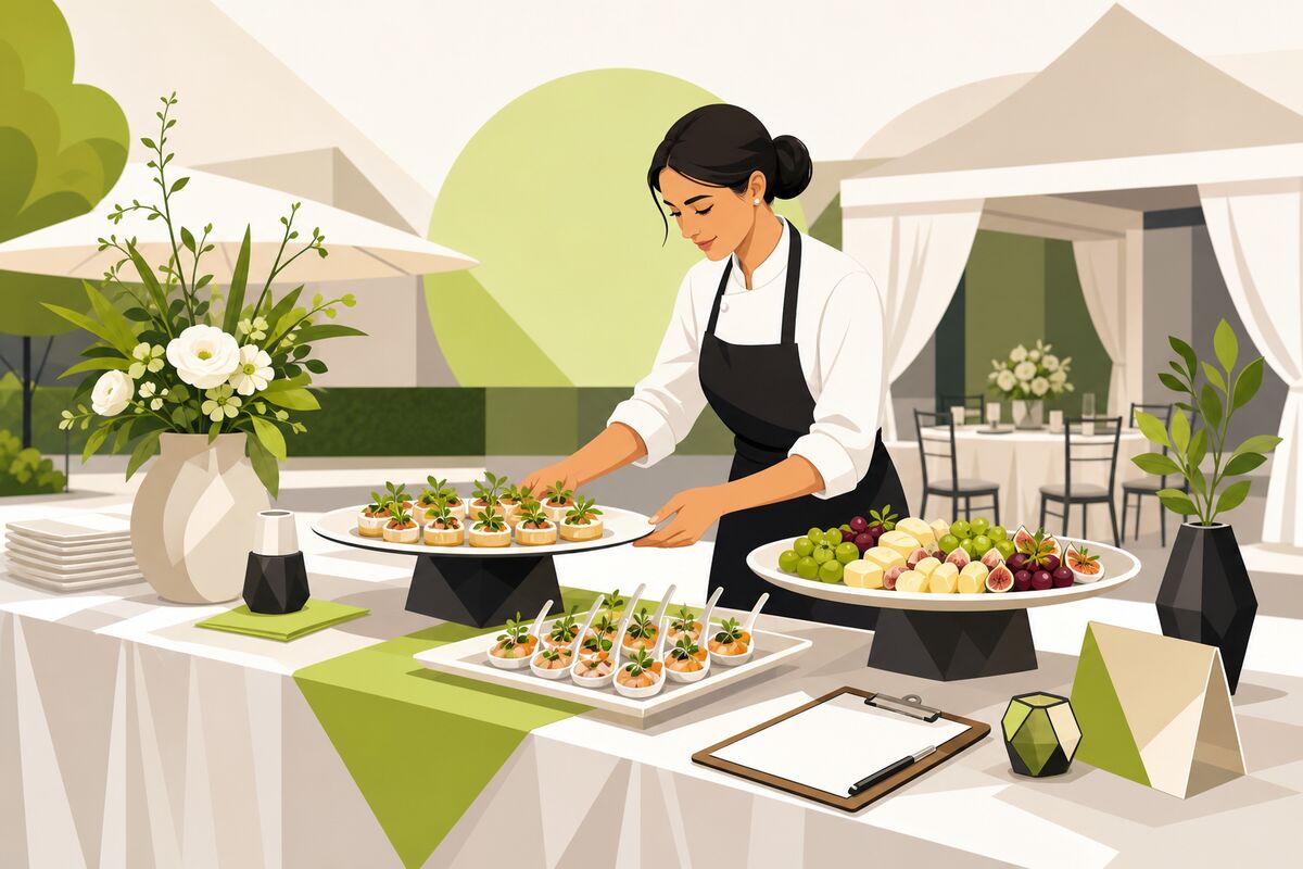 Caterers website example