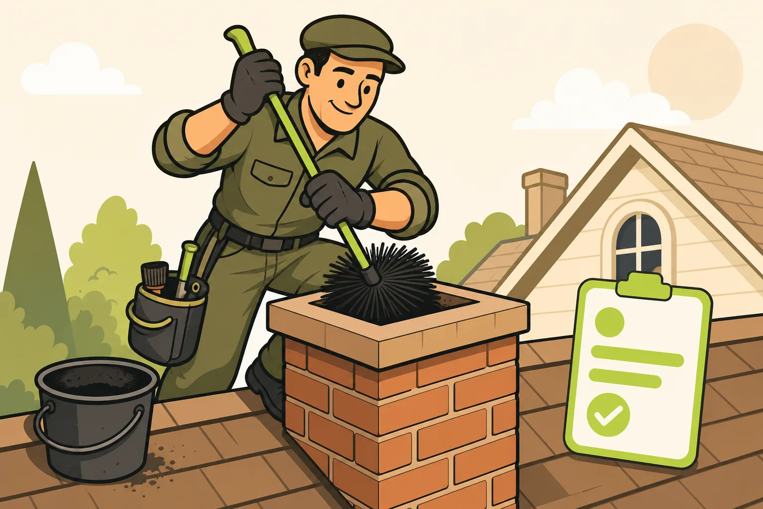 Illustration: What Does a Chimney Sweep Business Website Actually Need?