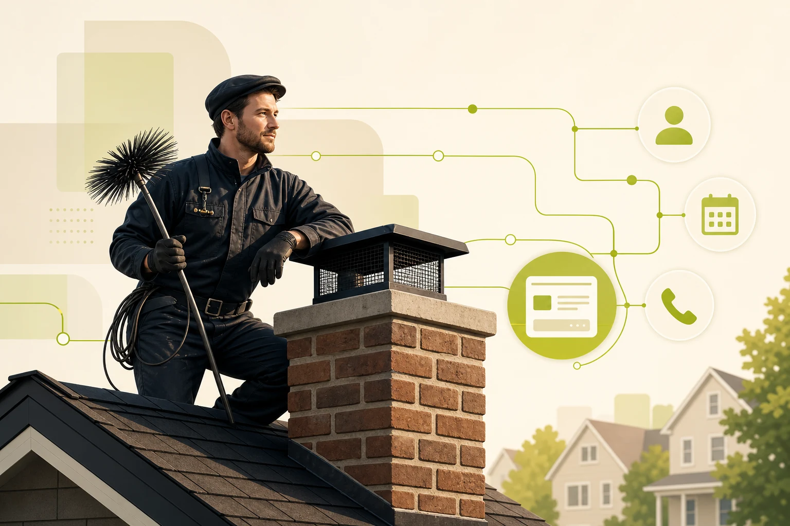 Illustration: Chimney Sweep Website Checklist: 9 Elements That Convert