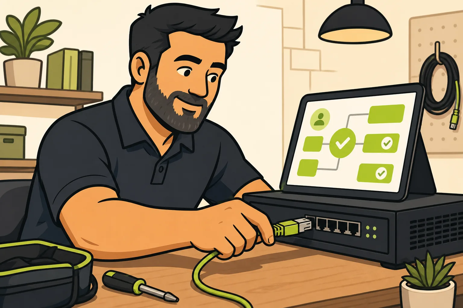 Illustration: Co-Managed IT Services Explained: When Your IT Person Needs Backup