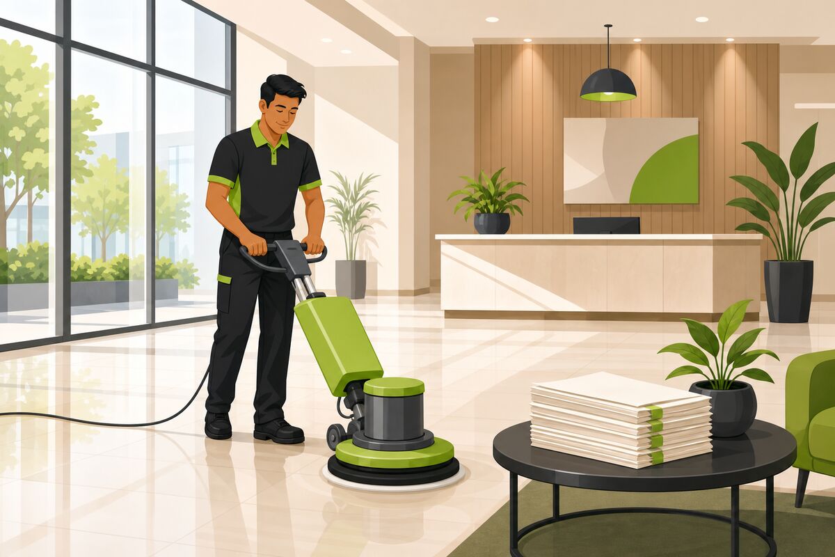 Commercial Cleaners website example