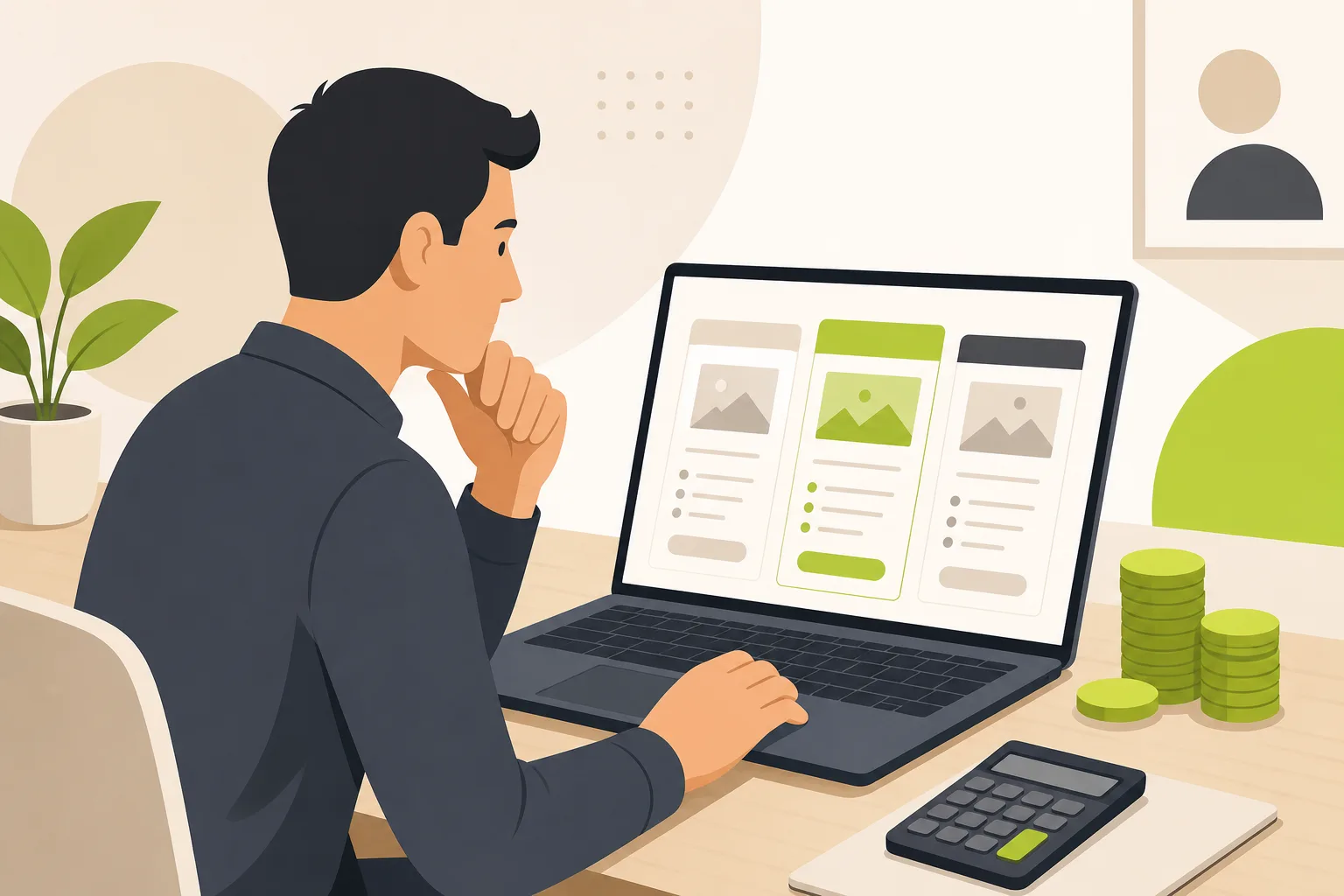 Illustration: Concrete Contractor Website Cost: What You Pay and What It Must Include