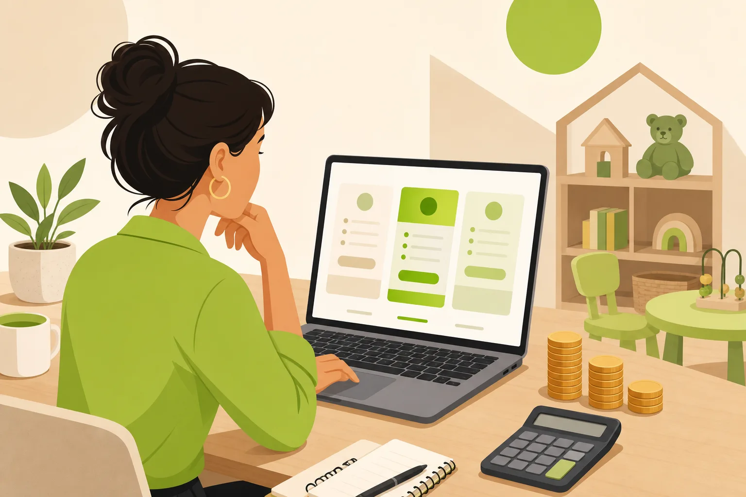 Illustration: How Much Does a Daycare Website Cost in 2026?