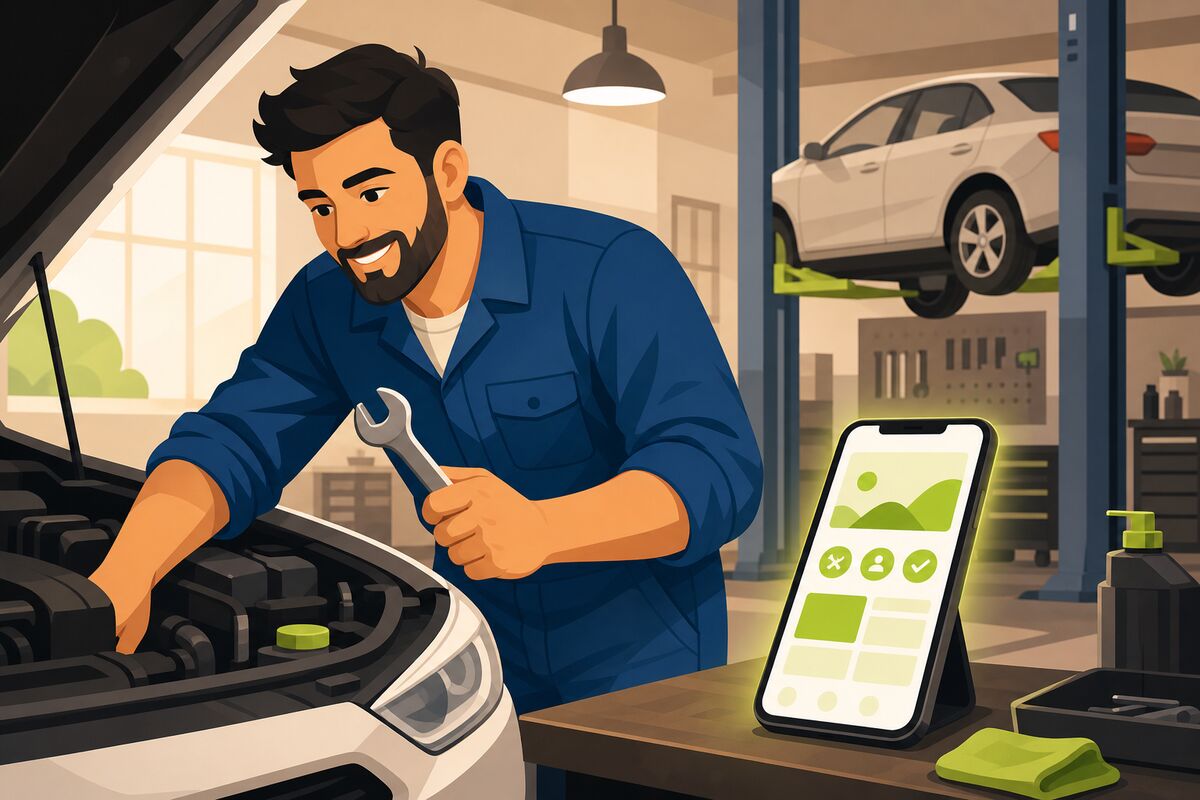 Mobile Mechanic website example