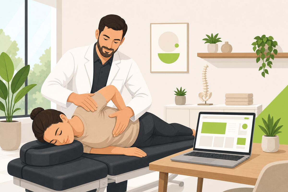 Chiropractors website example