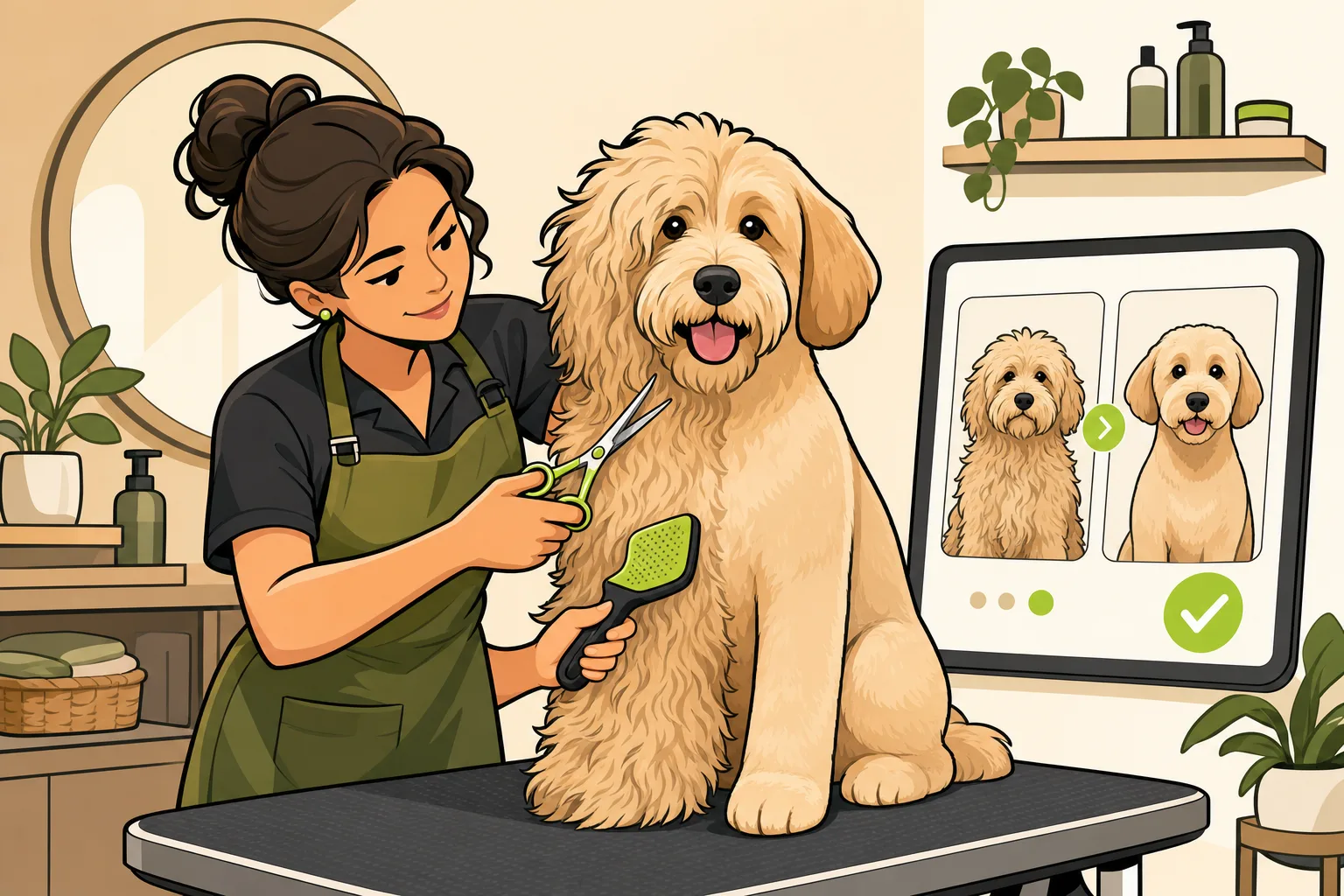 Illustration: Dog Grooming Before and After: How to Build the Gallery Page That Converts Window-Shoppers into Clients