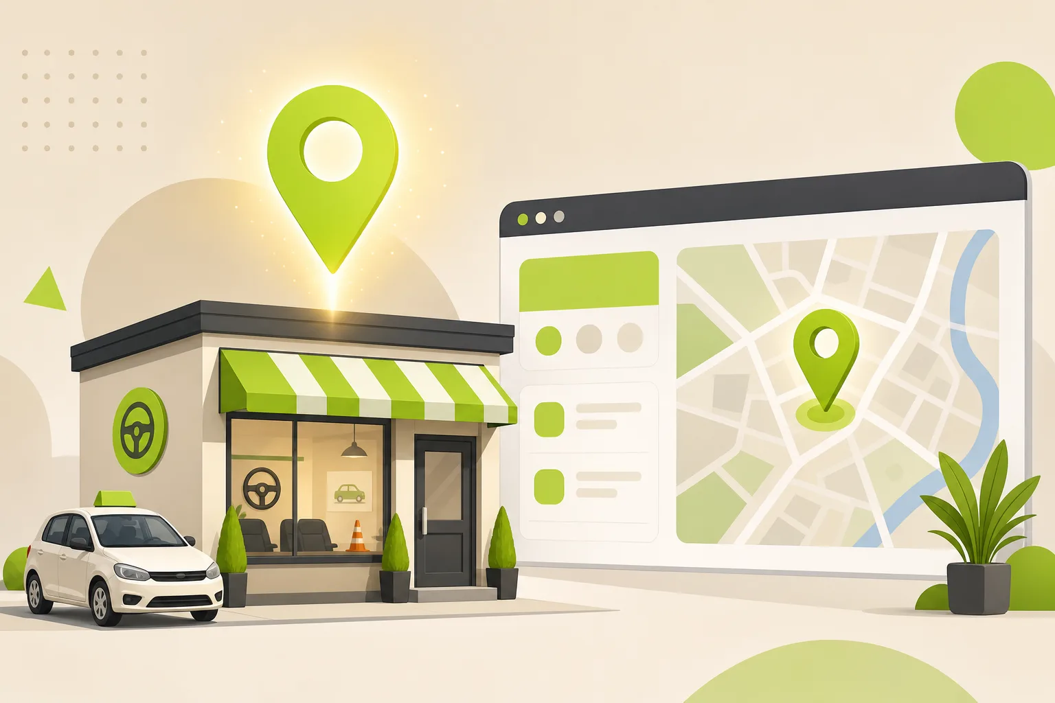 Illustration: How to Optimize Your Driving School Google Business Profile (2026 Checklist)