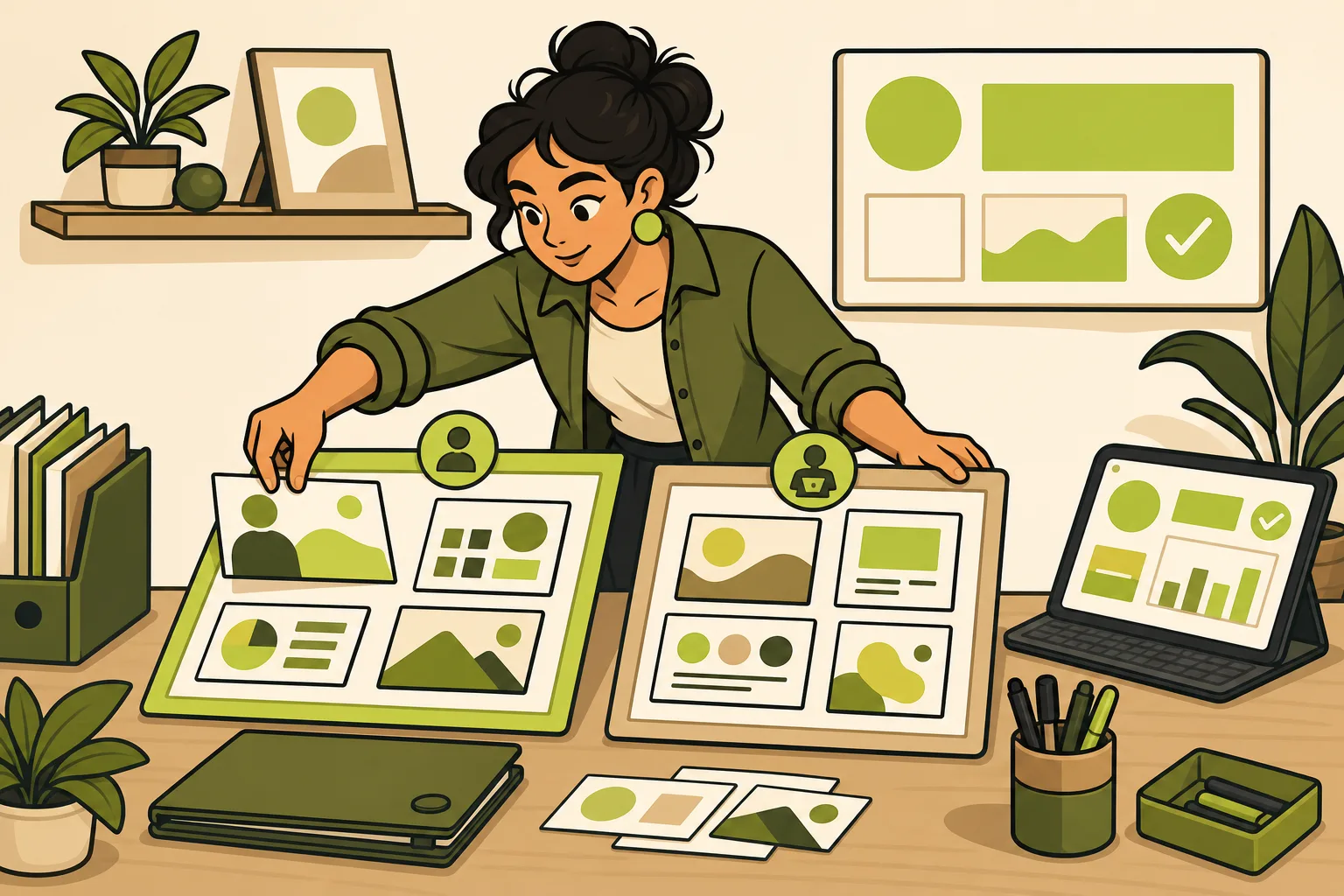 Illustration: Two Types of Portfolio Website: Which Structure Do You Actually Need?