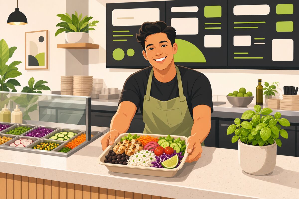 Fast Casual Restaurants website example