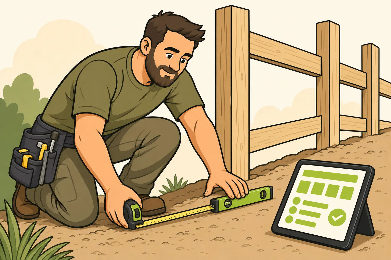 Illustration: Fence Installation Cost Calculator: What Every Estimate Tool Gets Wrong