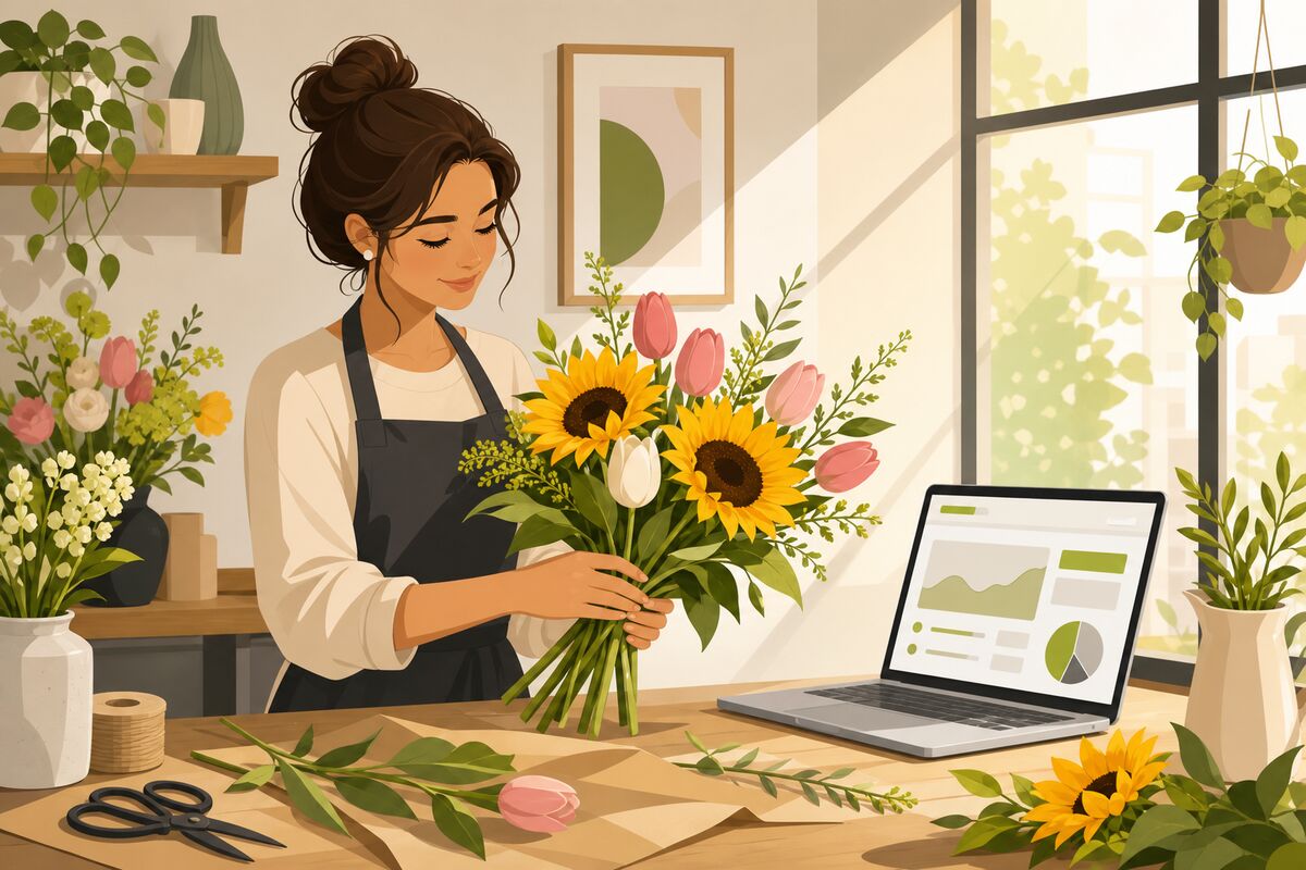 Florists website example