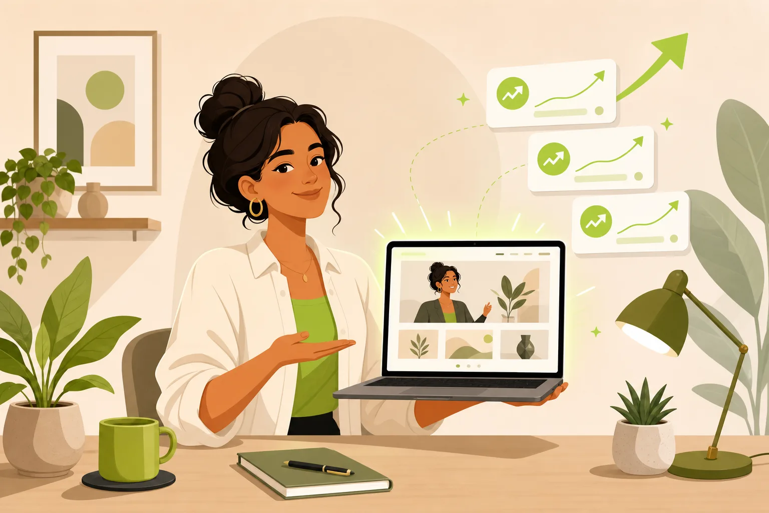Illustration: Why Freelancers With Their Own Website Charge More