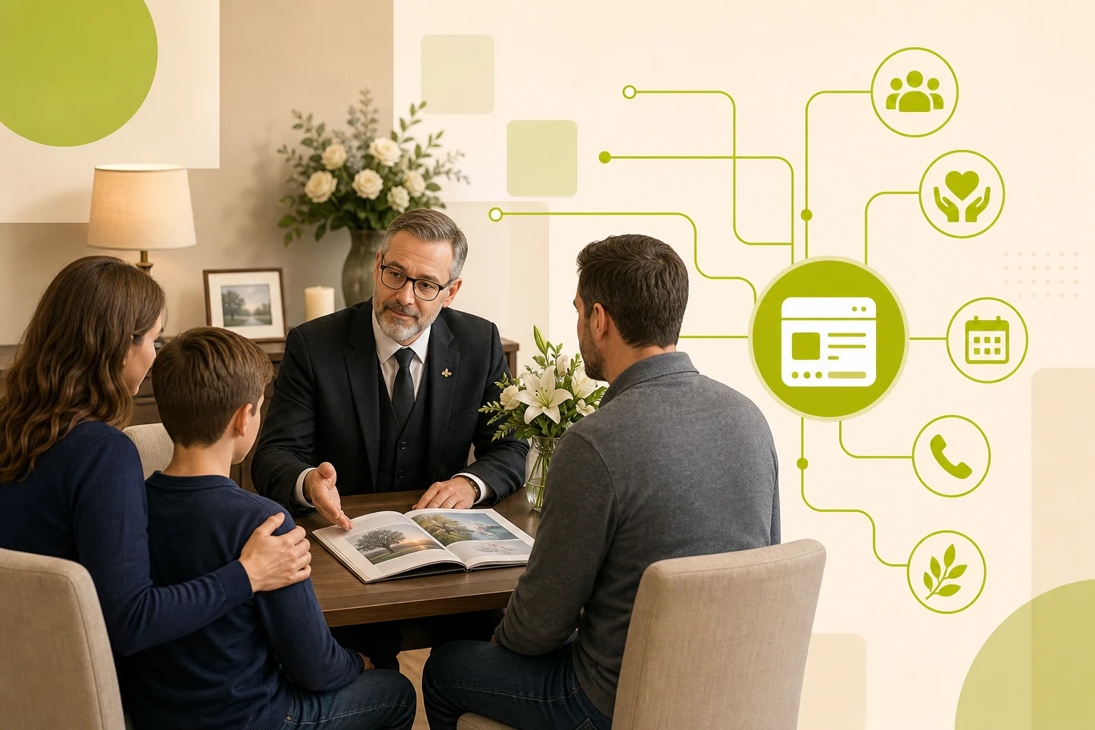 Illustration: Funeral Home Website Checklist: 9 Things Your Site Must Have