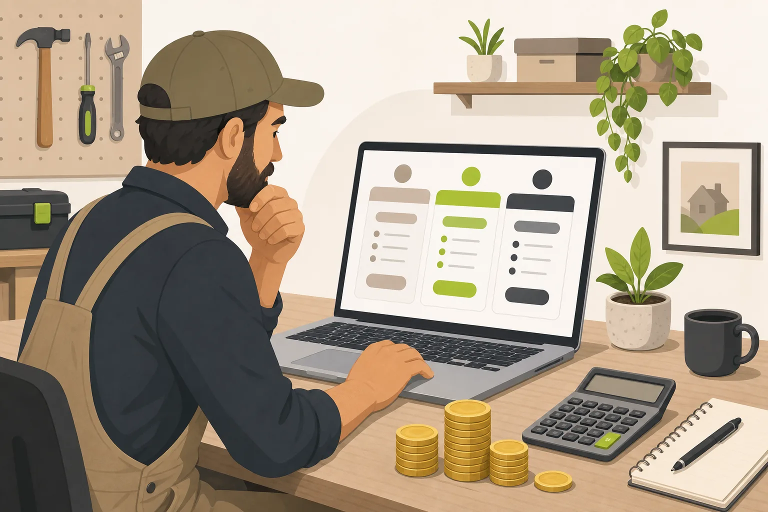 Illustration: Handyman Website Cost: What You Actually Pay in 2026