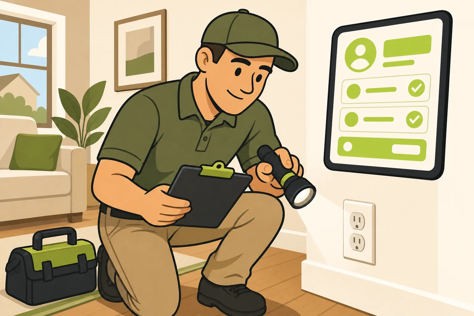 Illustration: Home Inspection Marketing: How Your Website Wins Realtor Referrals