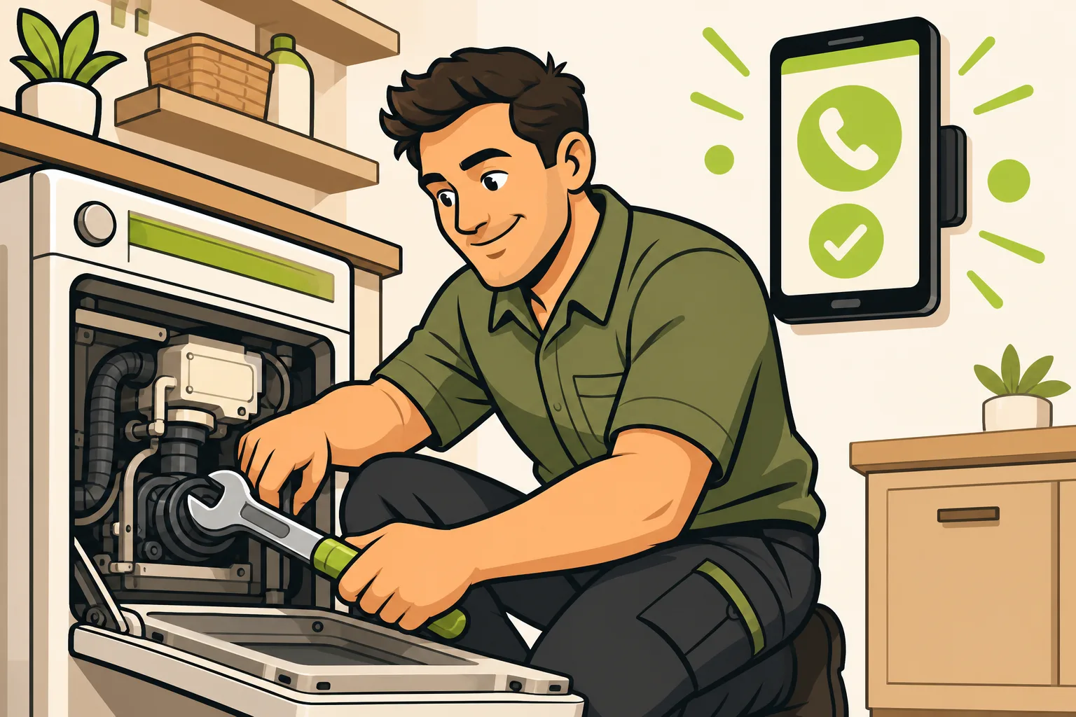 Illustration: How Appliance Repair Businesses Get More Calls Without Buying Leads