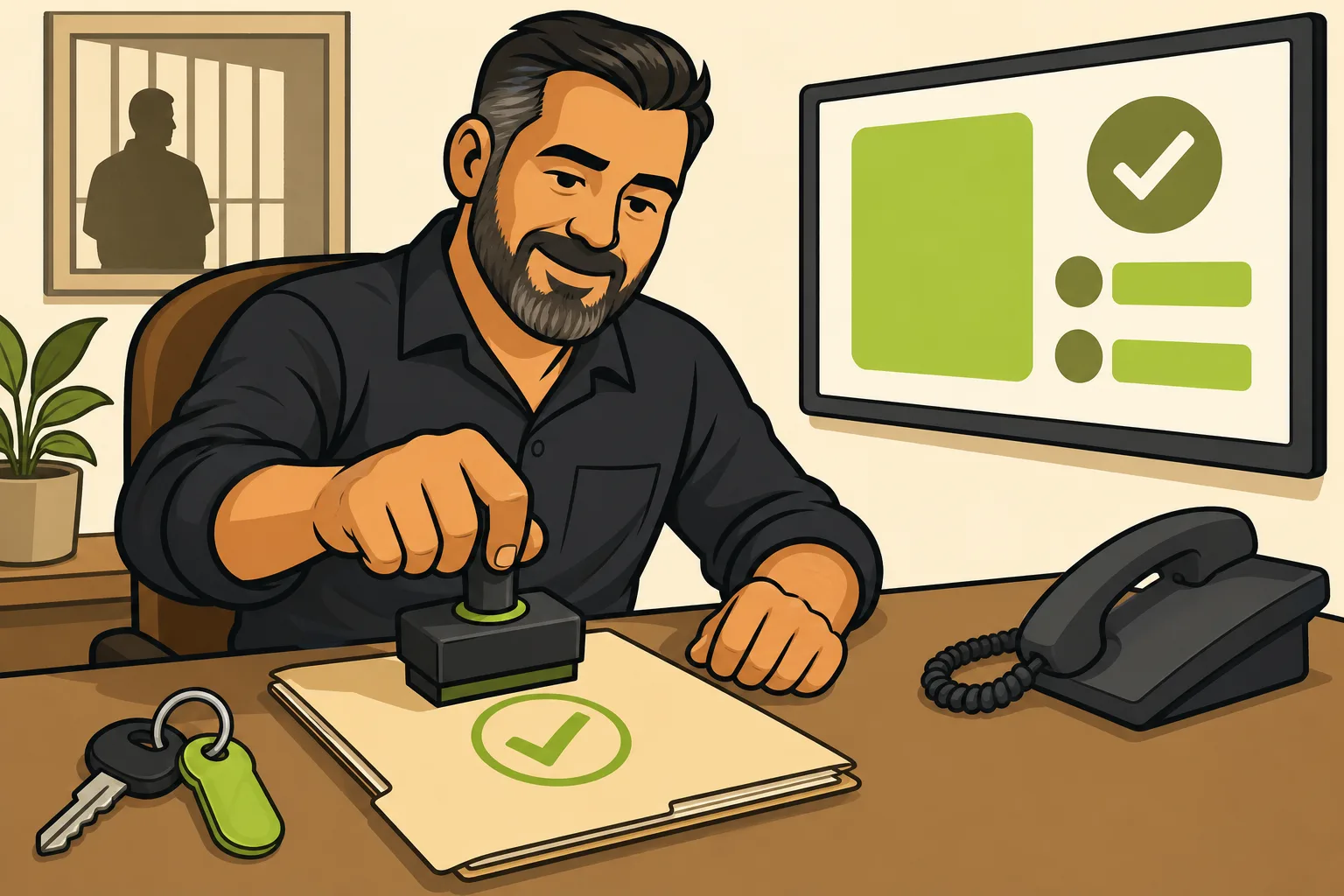 Illustration: How Do Bail Bonds Work? A Plain-Language Guide for Families
