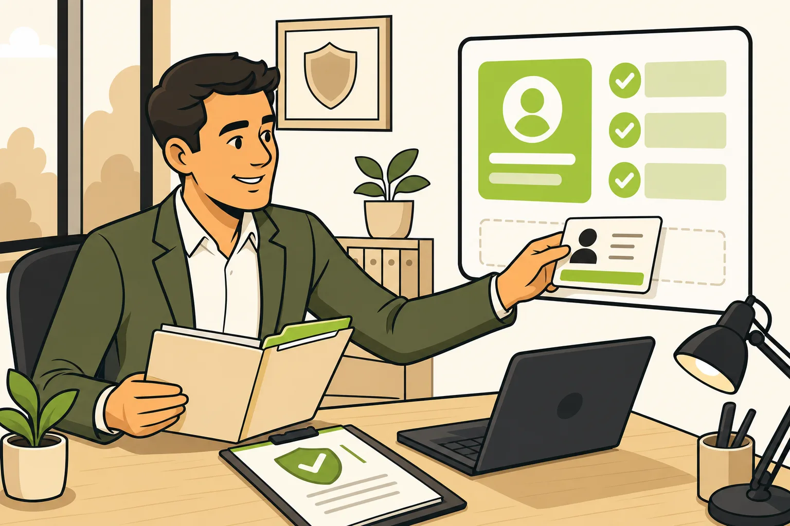 Illustration: How Independent Insurance Agents Get More Clients Without Buying Leads