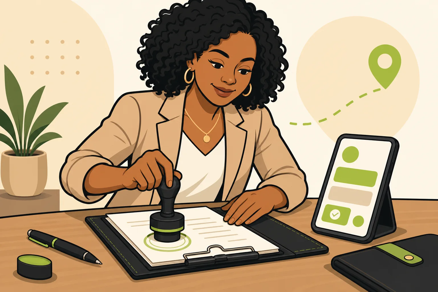 Illustration: How to Get Clients as a Notary: The Two Pipelines That Actually Work