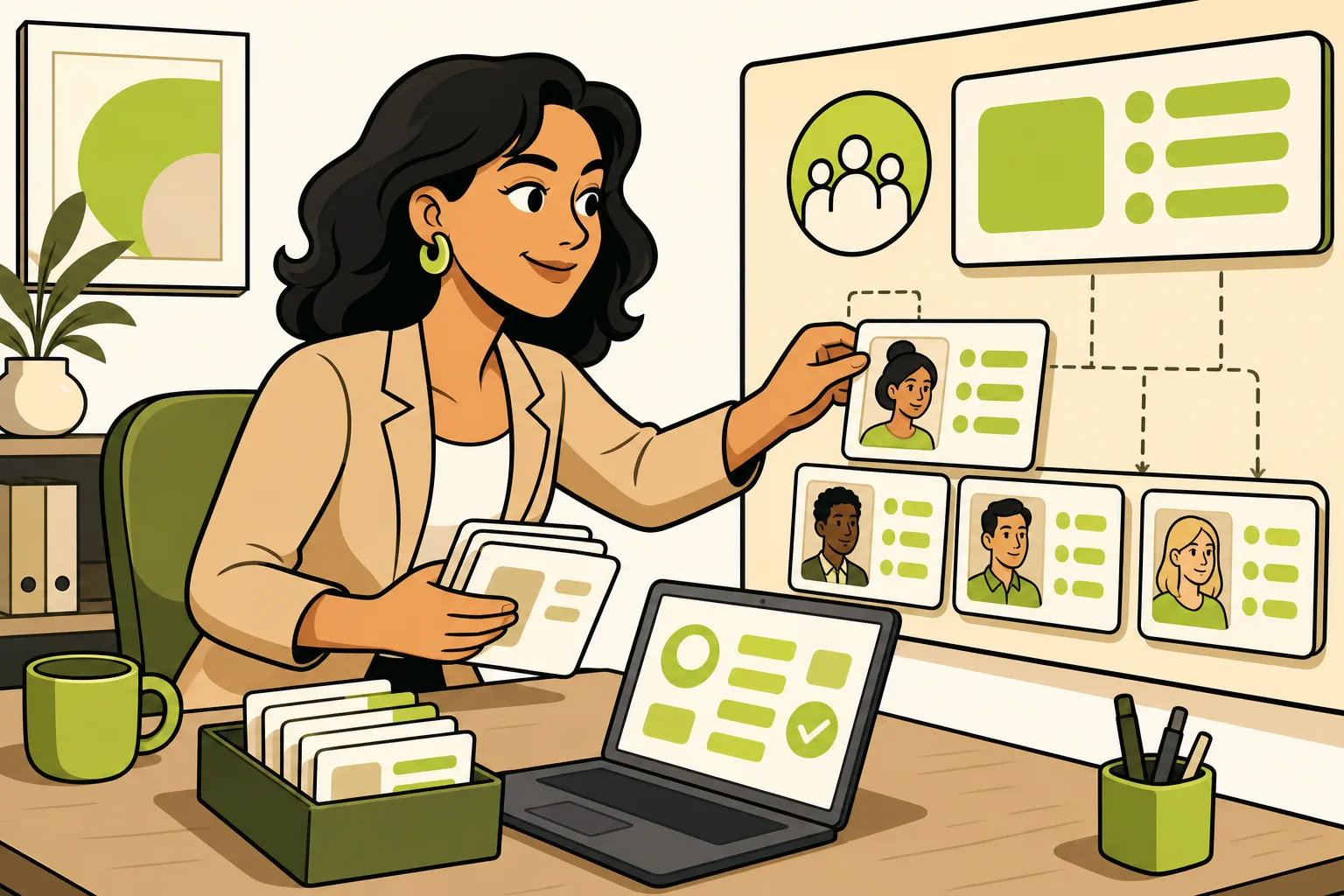Illustration: How Staffing Agencies Get Employer Clients (And Why Your Website Is the Deal-Killer)
