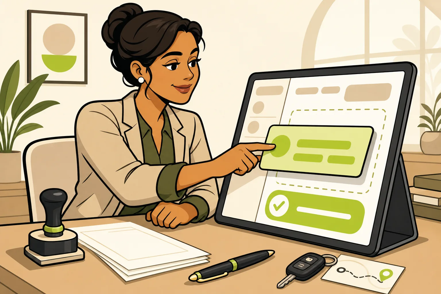 Illustration: Mobile Notary Pricing: How to Set Your Fees — and Why Publishing Them Books More Jobs