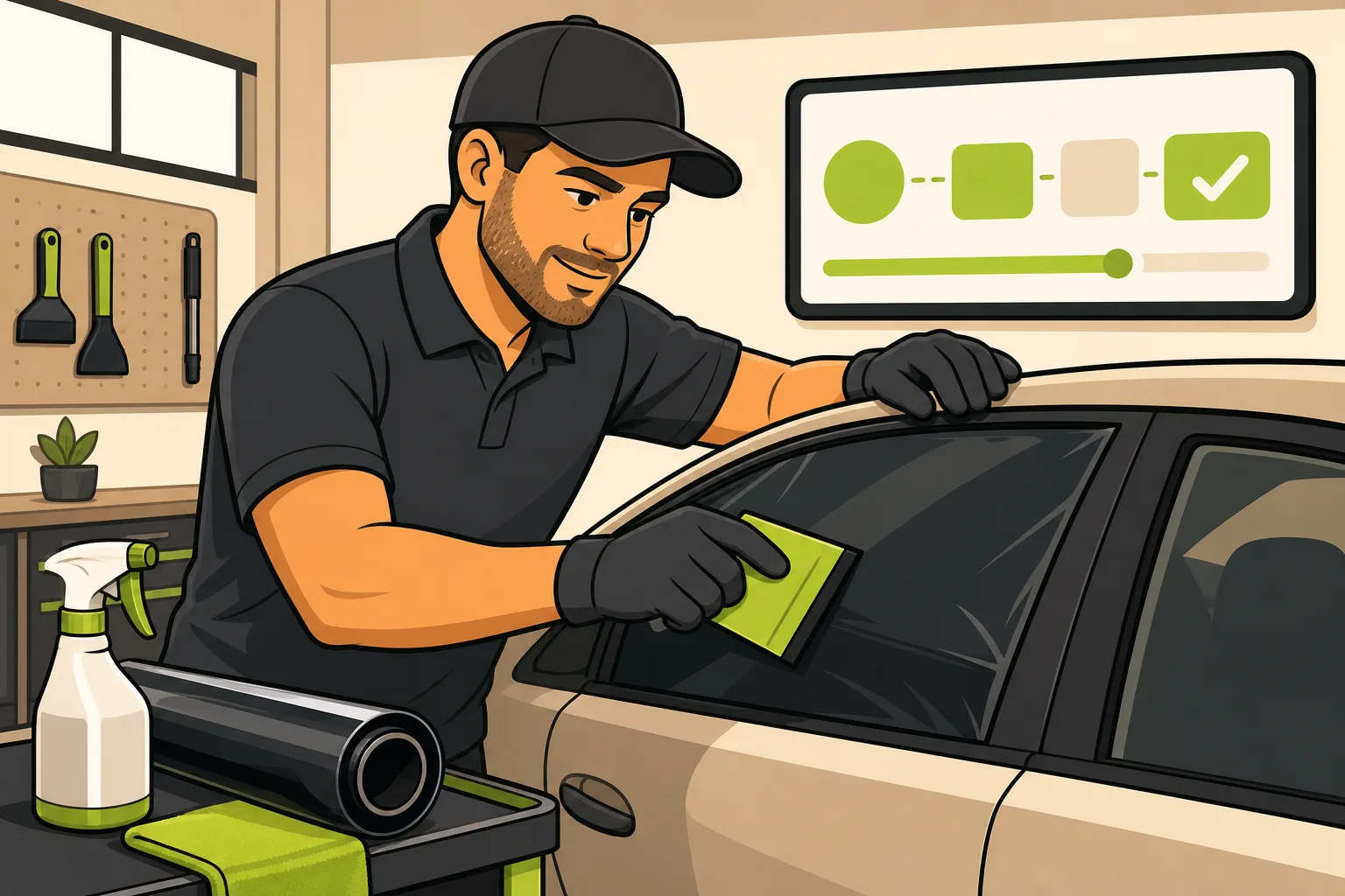 Illustration: How to Start a Window Tinting Business: The Step Most Guides Skip