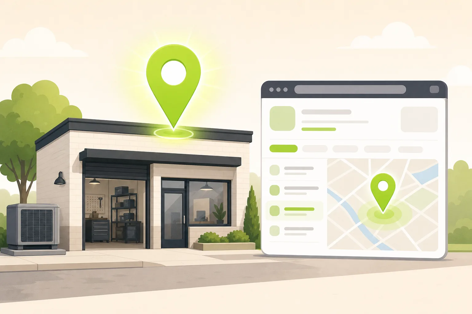 Illustration: Is Google Business Profile Enough for an HVAC Contractor?