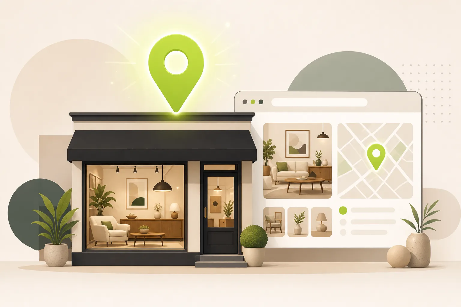 Illustration: Is Google Business Profile Enough for an Interior Designer?