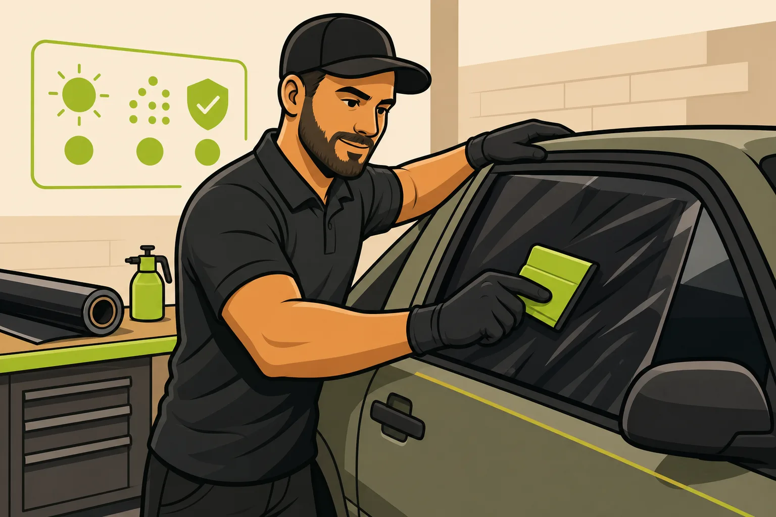 Illustration: Is Ceramic Tint Worth It? The Honest Answer (Depends on Your Climate)