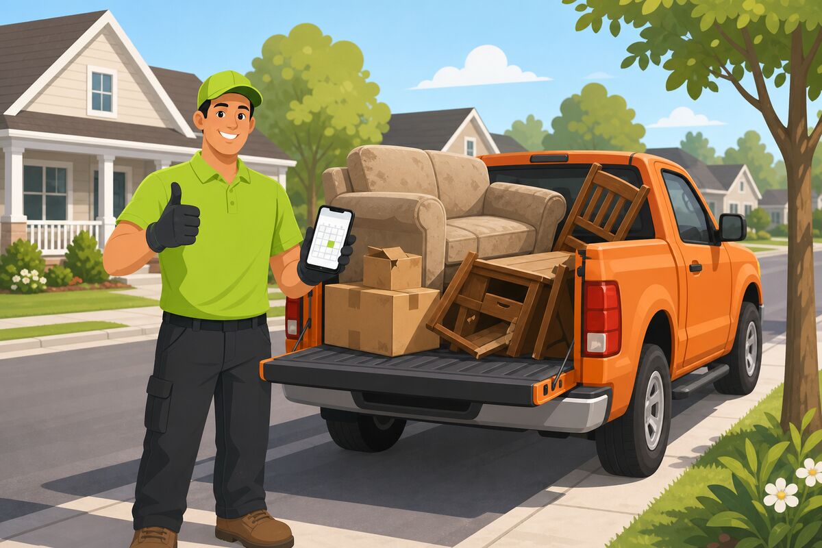 Junk Removal website example