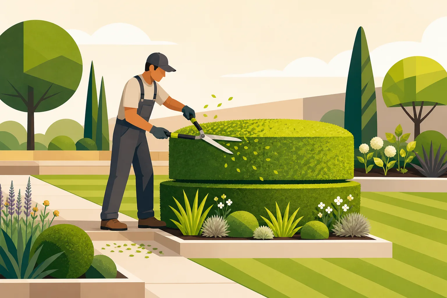 Illustration: What a Landscaping Website Actually Needs to Win Local Customers