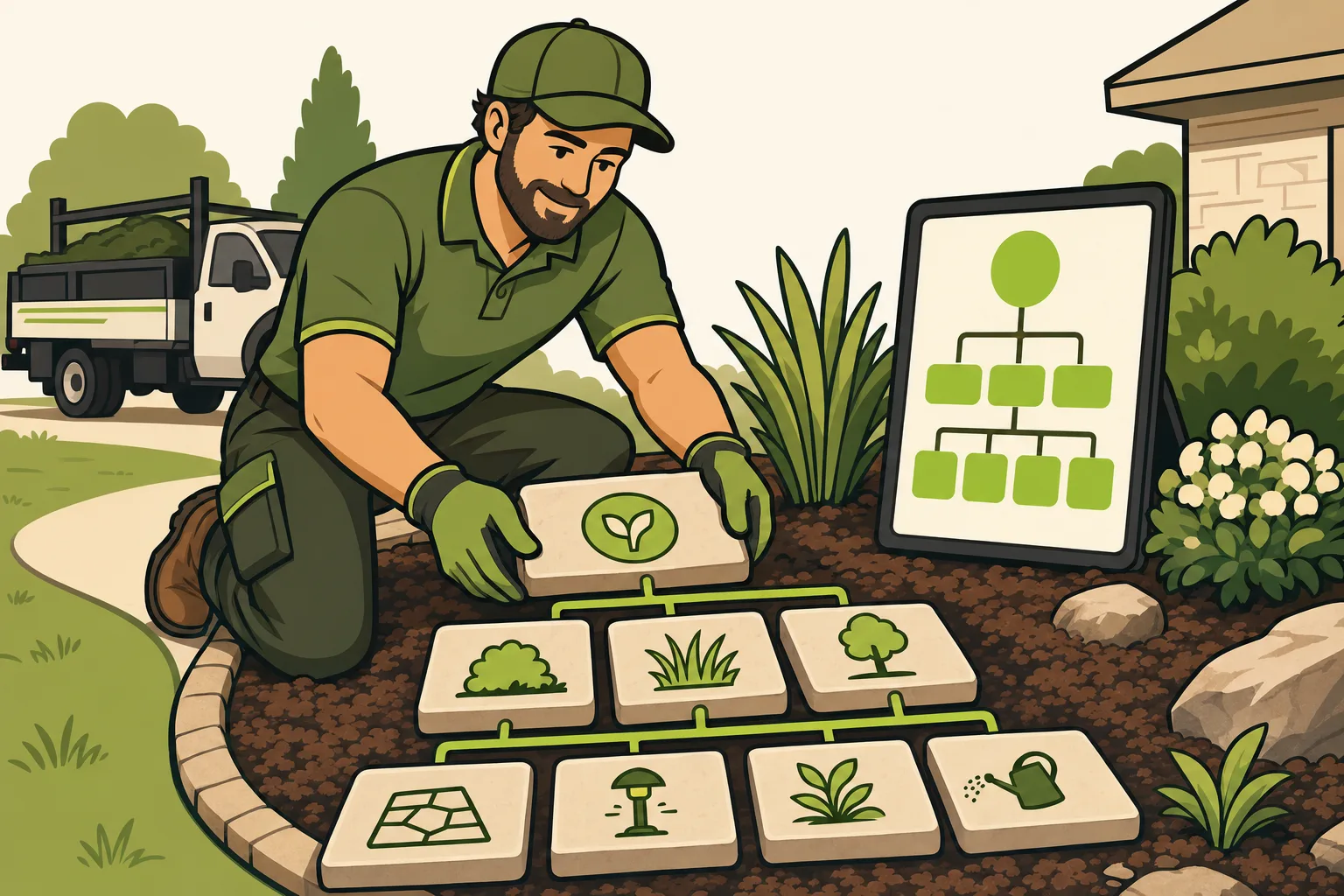 Illustration: Landscaping SEO: How Your Website Structure Does the Work