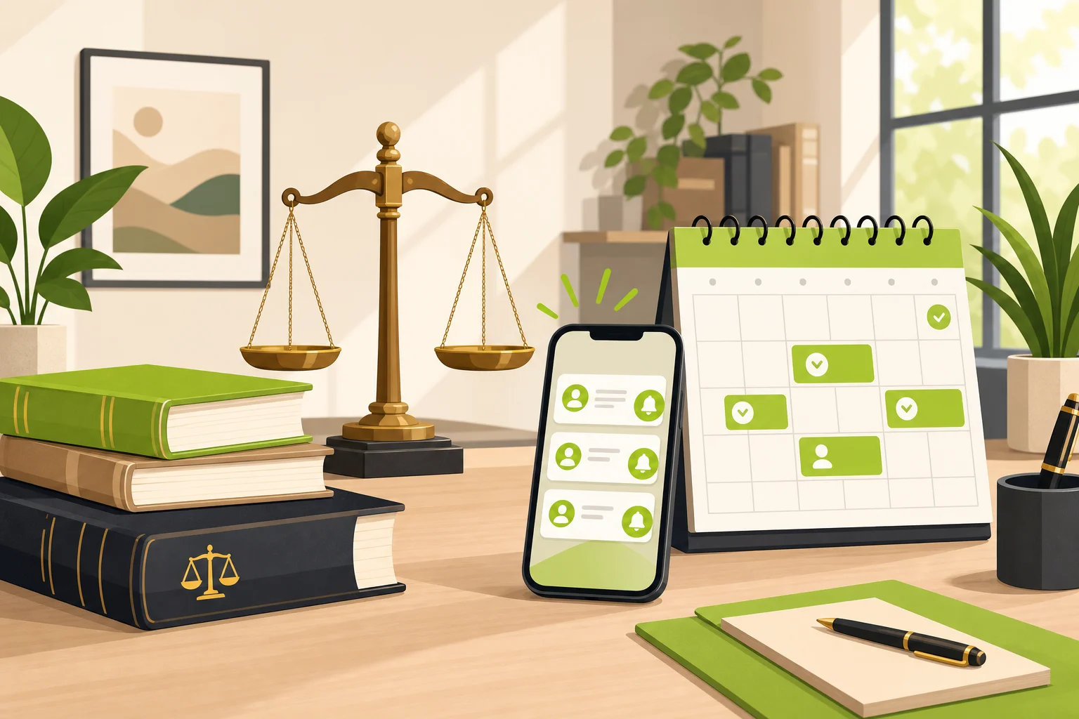 Illustration: How to Get More Law Firm Leads