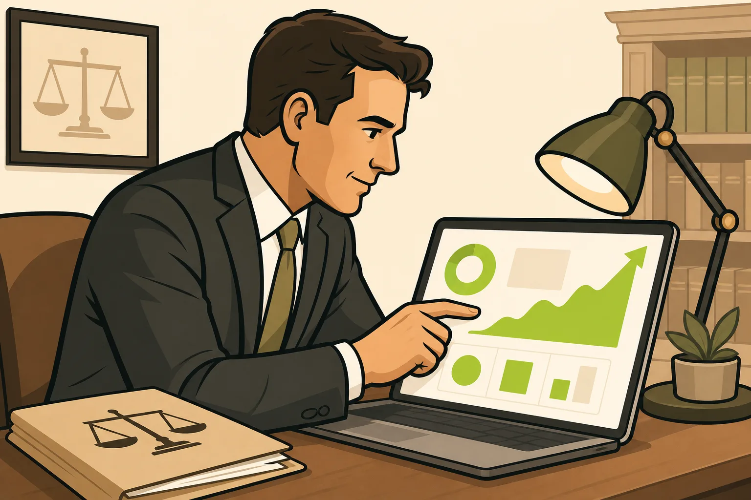 Illustration: Law Firm SEO: The 3-Page Foundation That Drives Local Cases