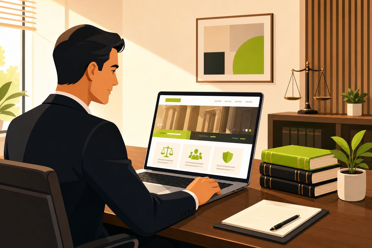 Law Firms website example