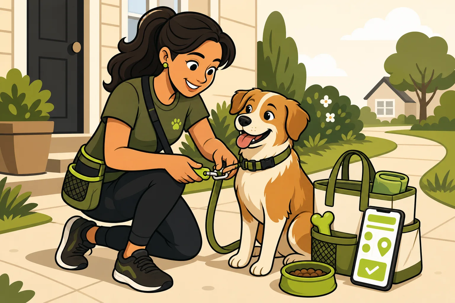 Illustration: Local SEO for Dog Walkers and Pet Sitters: The Neighborhood-Page Strategy That Wins