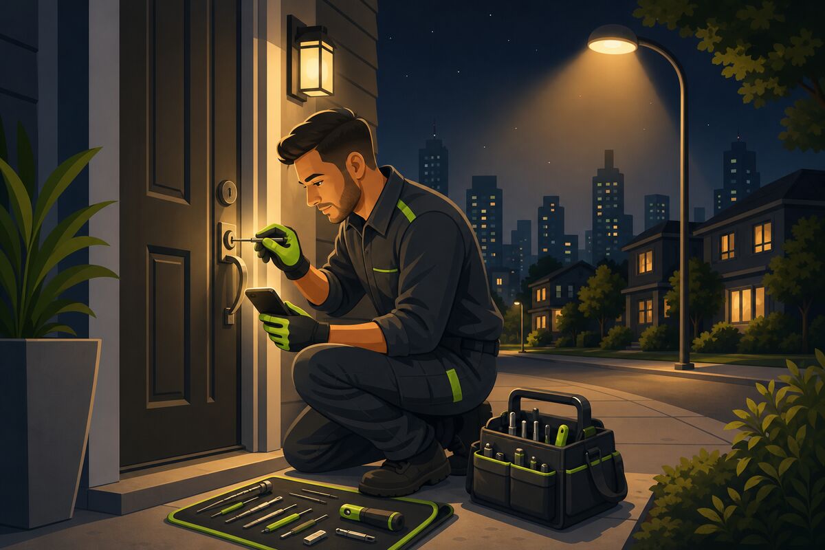 Security Services website example