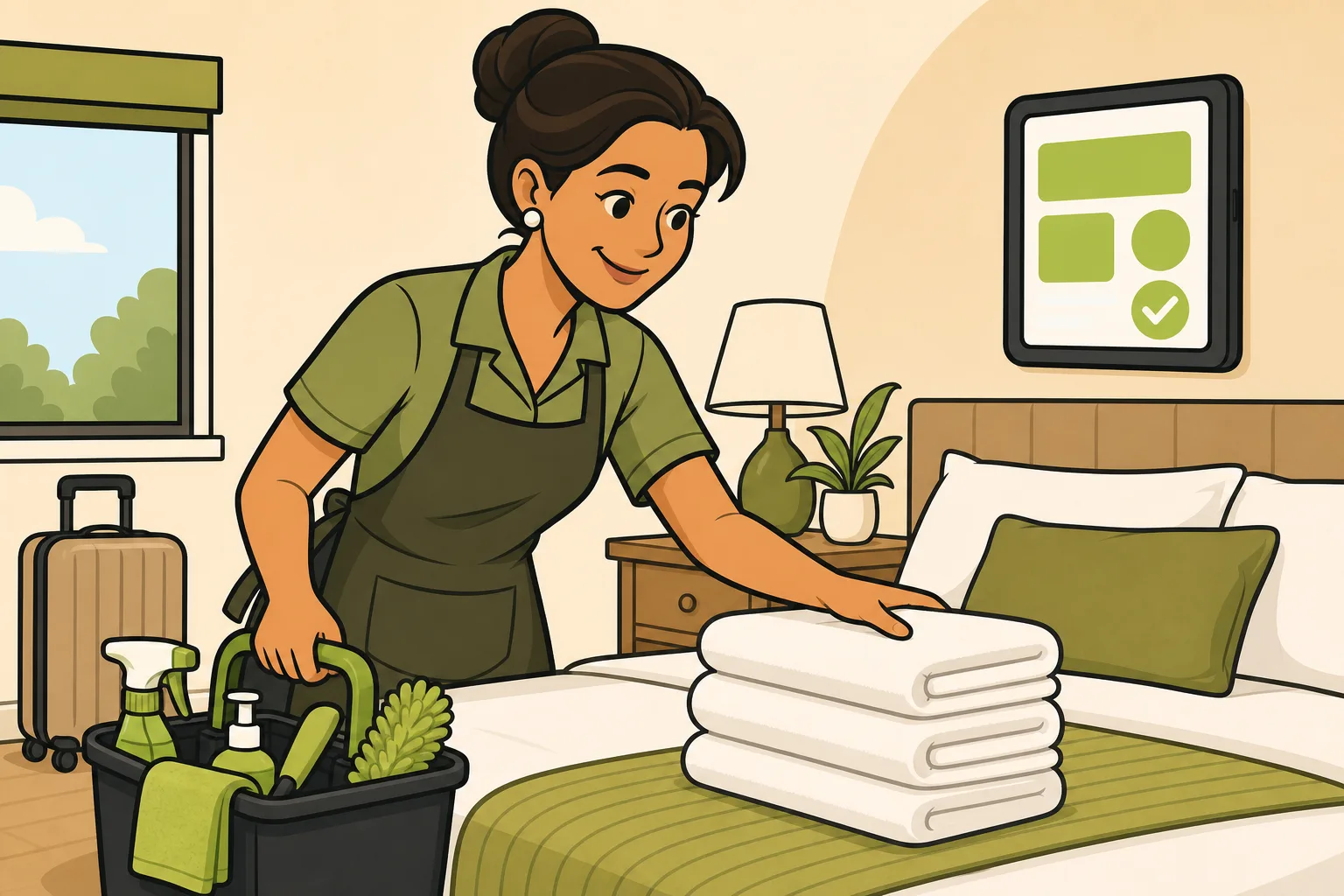 Illustration: How to Get Airbnb Hosts as Cleaning Clients (And What Your Website Page Needs)