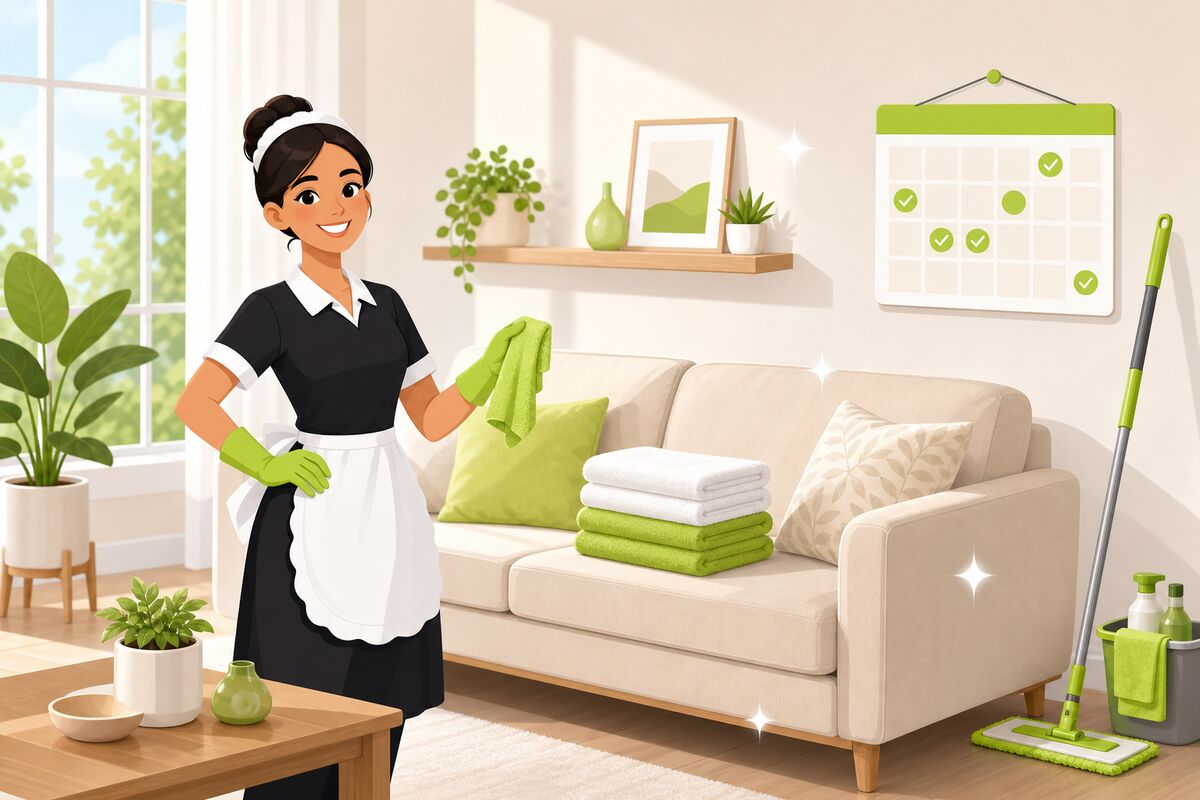 Maid Services website example
