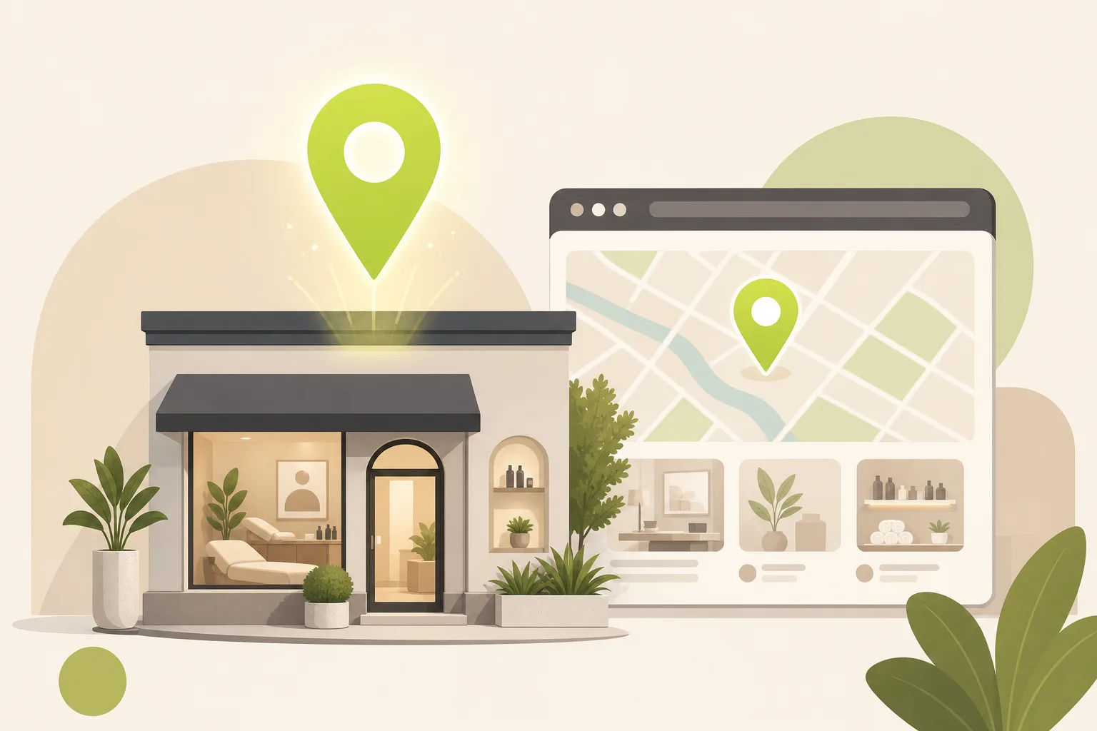 Illustration: Is Google Business Profile Enough for a Med Spa?